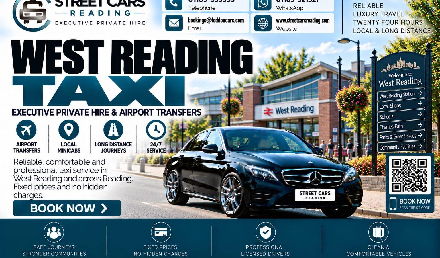 West Reading Taxi Street Cars Reading