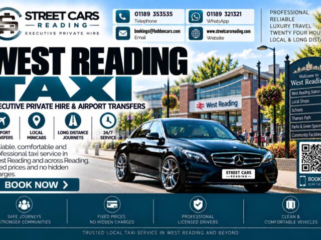 West Reading Taxi Street Cars Reading