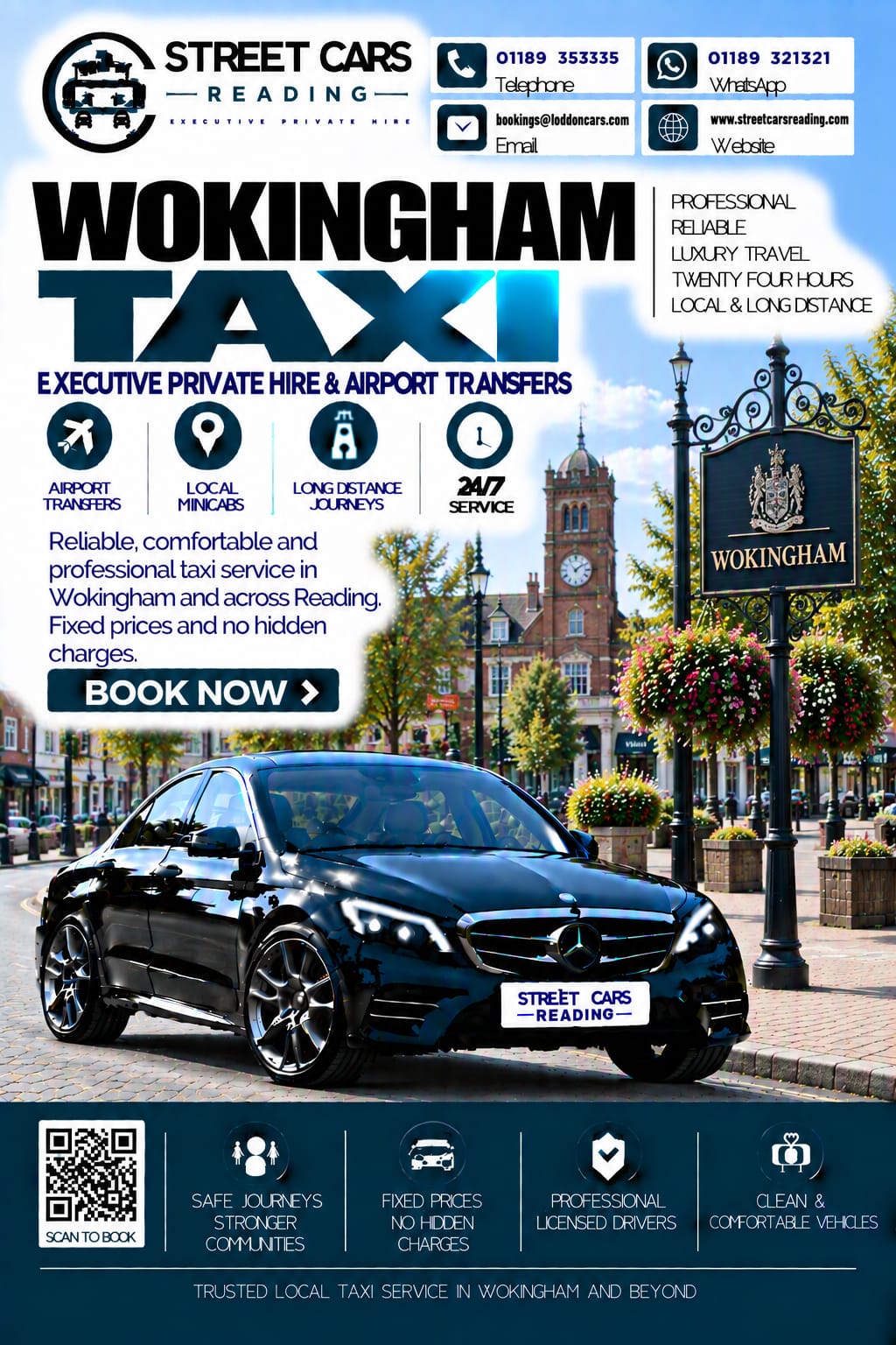 Wokingham taxi service in Berkshire