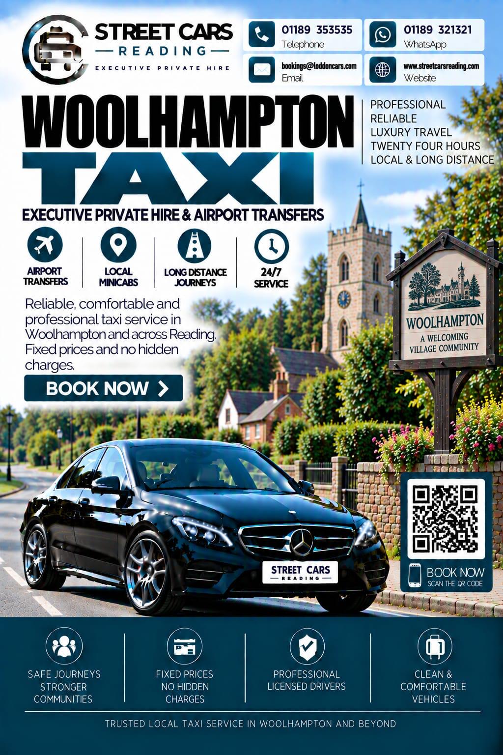 Woolhampton taxi service in West Berkshire